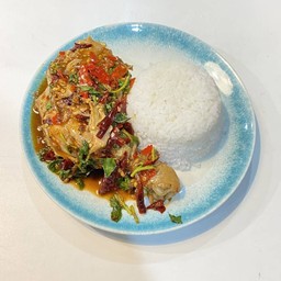 กะเพราน่องไก่เล็ก