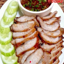 สันคอหมูย่าง