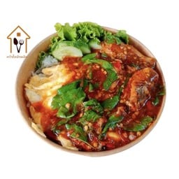 ข้าวผัดปลากระป๋องโหรพา(ใส่1กระป๋อง)