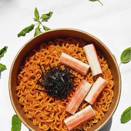 มาม่าเผ็ดเกาหลีปูอัด