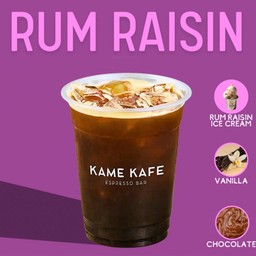 Iced Americano RUM RAISIN