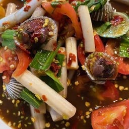 ตำไหลบัวหอยแครง/တန်းလိုင်ဘိုး ဟွေခဲ