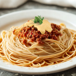 สปาเก็ตตี้ซอสเนื้อ (โบลองเนส)