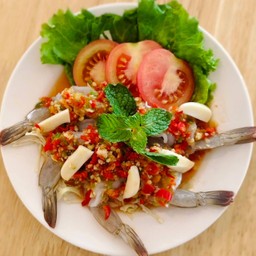 กุ้งแช่น้ำปลา