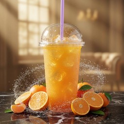 น้ำส้ม เย็น