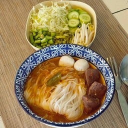 ขนมจีนน้ำยาป่า