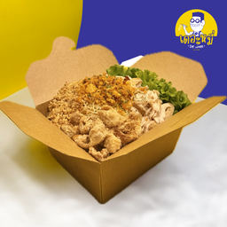 หมี่ไก่ฉีก ต้มยำ