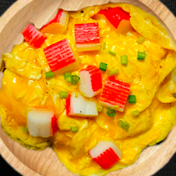 ข้าวไข่ข้นปูอัด