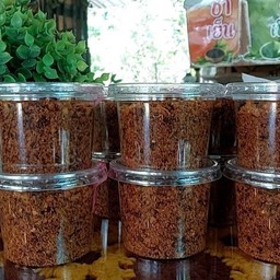 น้ำพริกข่า สามกรอบ (เห็ดหยอง,โปรตีนกรอบ,ปลาเจกรอบ)