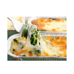 ผักโขมอบชีส