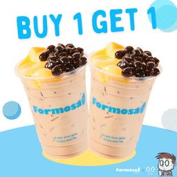 ชานมฮอกไกโด พุดดิ้งไข่+ไข่มุก ซื้อ 2 แก้ว(L)ราคาปกติ200฿ลดเหลือ 100฿