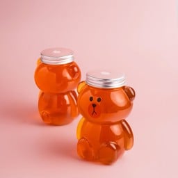 ชาพีช ขวดหมี