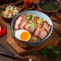 บะหมี่หมูแดงย่าง