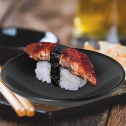 ข้าวปั้นปลาไหลเบริน์ซอส