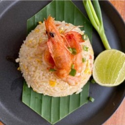 ข้าวผัดกุ้ง Fried rice with prawn