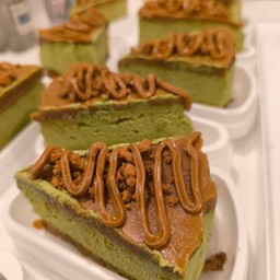 Matcha Biscoff cheesecake อันนี้เริ่ด
