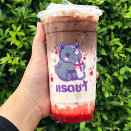โกโก้นมสดสตอเบอรี