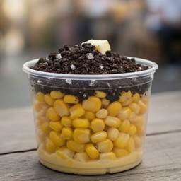 ข้าวโพดอบเนยโอริโอ้