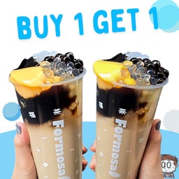 ชานมฟลูๆท๊อป (L) 2 แก้ว ปกติรา 230฿ ลดเหลือ 115฿ +ไข่มุก+เฉาก๊วย+พุดดิ้งไข่+คลอลาเจน+เจลลี่ลิ้นจี่