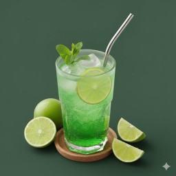 น้ำเขียวมะนาวโซดา