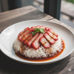 ข้าวหมูแดงไฮโซ