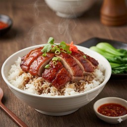 ข้าวเป็ดย่างไฮโซ