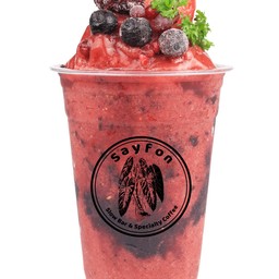 มิกซ์เบอร์รี่สมูทตี้  Mixed berries Smoothies