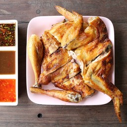 ไก่บ้านย่างเขาสวนกวาง