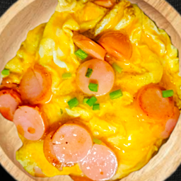 ข้าวไข้ข้นไส้กรอก