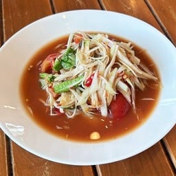 ตำกะปิ (ไก่บ้านย่างเขาสวนกวาง)