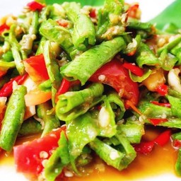 .ตำถั่วฟักยาว