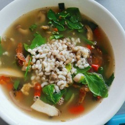 แกงผักหวานไข่มดแดง