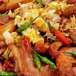 หมูทอดพริกสด