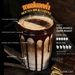 (Mocha Coffee) กาแฟมอคค่าเย็น