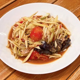 ตำมะม่วง(ไก่บ้านย่างเขาสวนกวาง)