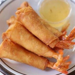 ปอเปี๊ยะกุ้งทอด