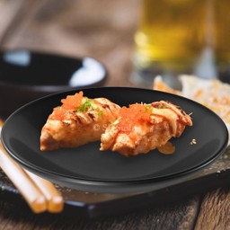 ข้าวปั้นแซลม่อลเบริน์ซอสอะไมยากิ