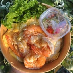 ข้าวไข่ข้นกุ้ง