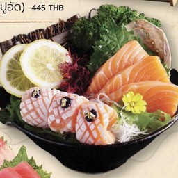 ซาซิมิดูโอ้แซลมอนเซ็ต