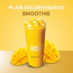 มะม่วงน้ำดอกไม้สีทองปั่น