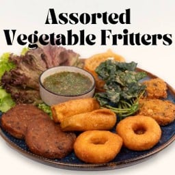 ผักรวมทอด (มังสวิรัติ)