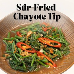 ผัดยอดมะระ