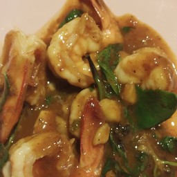 ข้าวผัดเครื่องแกงกุ้ง