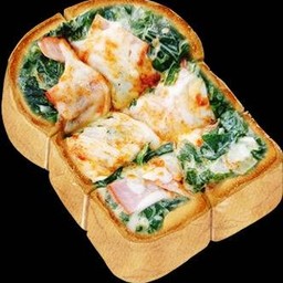 ผักขมเบคอนชีส