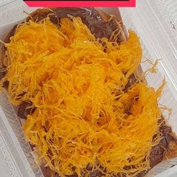 ขนมปังปิงนูเทลร่า ฝอยทอง