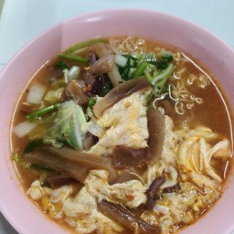 สุกี้ หมึกกรอบ น้ำ:(Crispy Squid (soup)