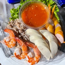 ยำวุ้นเส้นกุ้ง