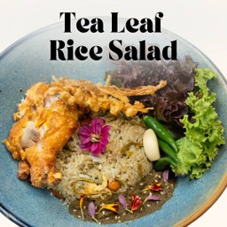 ข้าวคลุกใบชา