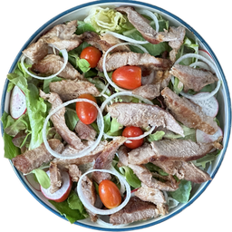 สลัดหมูย่าง