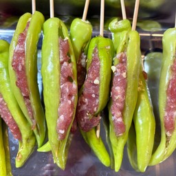 พริกหยวกยัดหมู